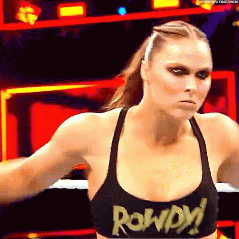 Ronda Rousey Wwe GIF