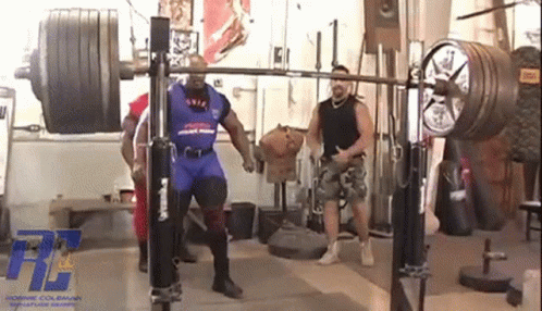 Ronnie Coleman Big Barbell GIF