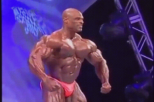 Ronnie Coleman Competing GIF