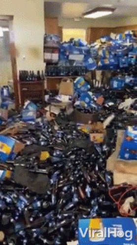 Room Full Of Bud Light GIF