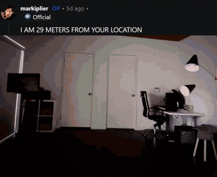 Room I Am 29 Meters From Your Location
