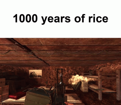 Room With 1000 Years of Rice