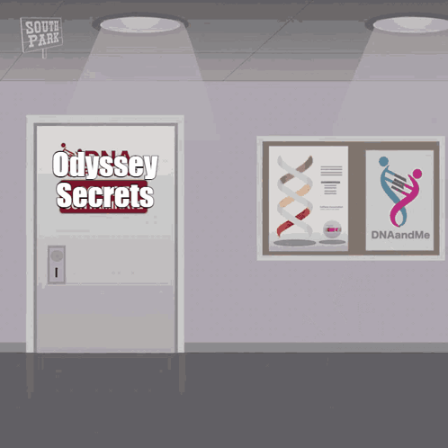 Room With Door Saying Odyssey Secrets
