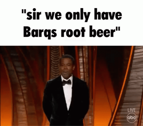 Root Beer Will Smith Slap Meme GIF