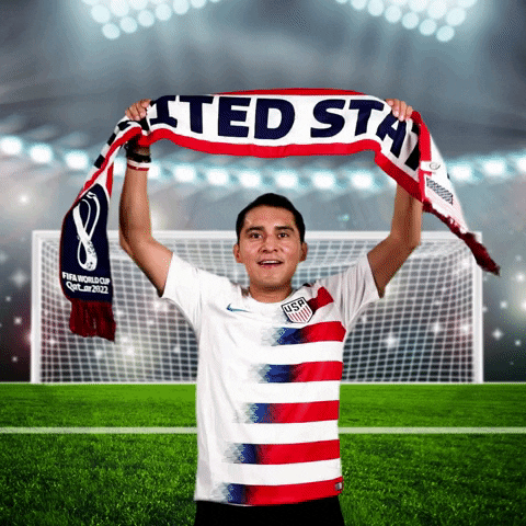 Rooting For Usa Soccer Team GIF