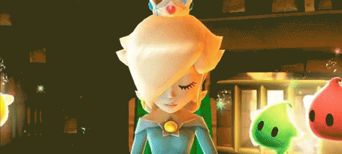 Rosalina Dancing Stars Super Mario GIF