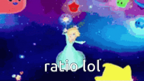 Rosalina Magic Powers Ratio Lol GIF