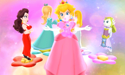Rosalina Princess Characters Spin Dancing GIF