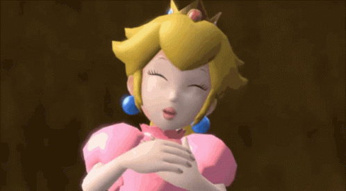 Rosalina Super Mario Black Guy Mashup GIF