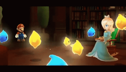 Rosalina Super Mario Gameplay GIF