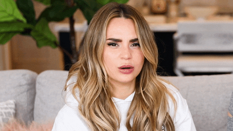 Rosanna Pansino Scared Reaction Meme GIF
