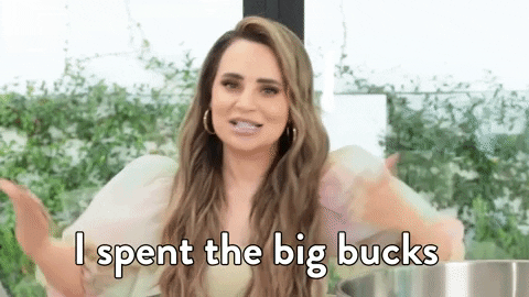 Rosanna Pansino Spending Money GIF