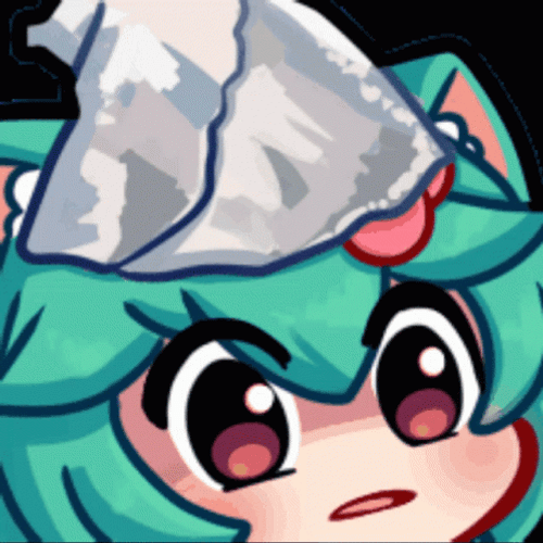 Rose Doodle Wearing Tinfoil Hat GIF