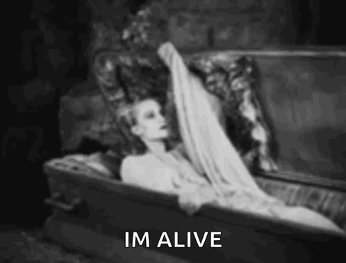 Rose From The Coffin Im Alive GIF
