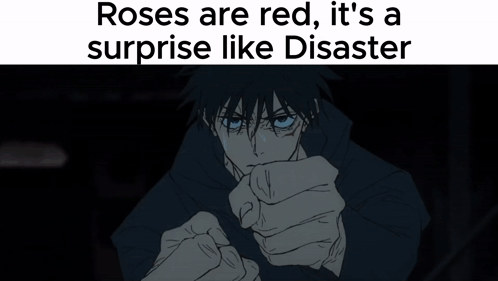 Roses Are Red Surprise Disaster Person