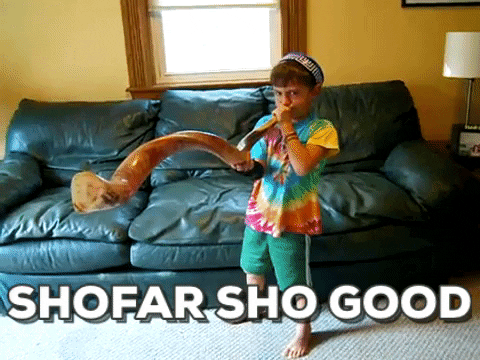 Rosh Hashanah Shofar Sho Good GIF