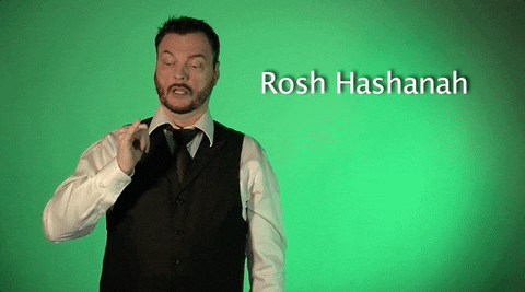 Rosh Hashanah Sign Language GIF