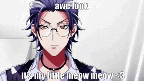 Rosho Awe Look It's My Little Meow Meow GIF