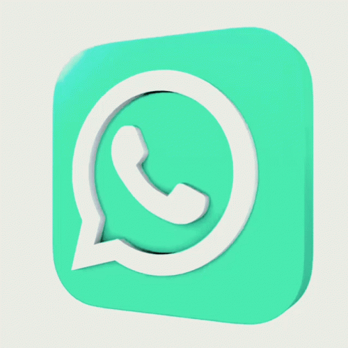 Rotating Whatsapp Logo GIF