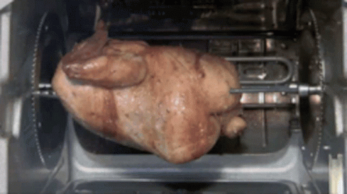 Rotisserie Chicken Cooking