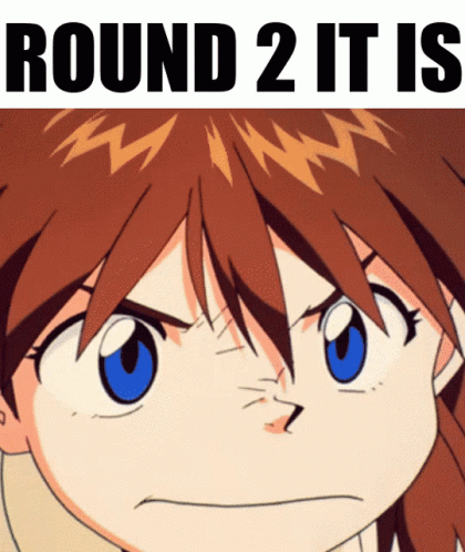 Round 2 Asuka Langley Sohryu Anime GIF