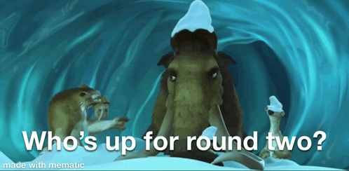 Round 2 Ice Age Manny Diego Sid GIF