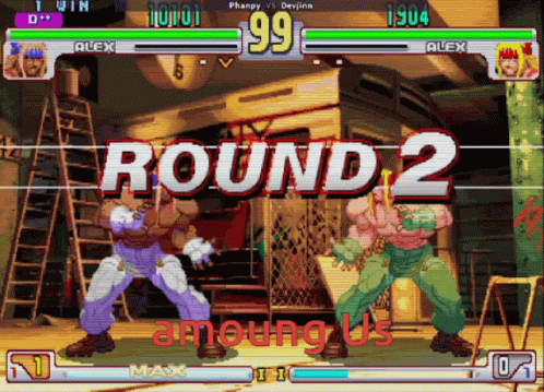 Round 2 Street Fighter 3rd Strike GIF