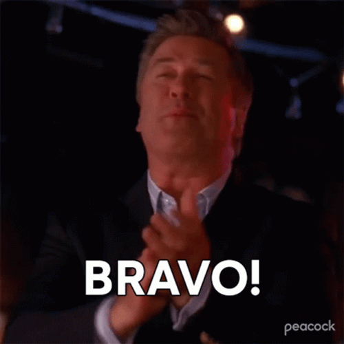 Round Of Applause Bravo GIF