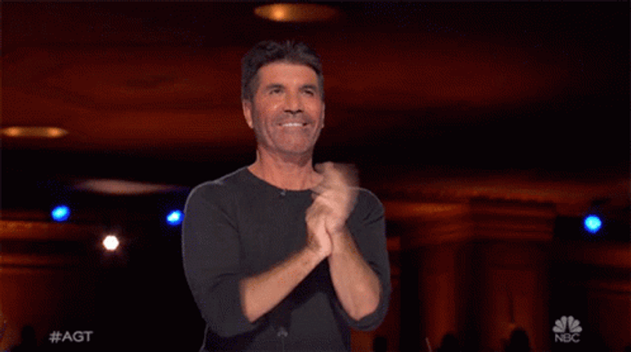 Round Of Applause Simon Cowell GIF