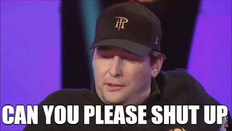 Rounders Can You Please Shut Up GIF