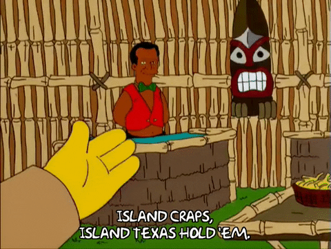 Rounders Island Craps Island Texas Hold Em GIF