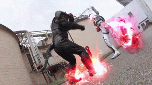 Roundhouse Kick Up Needle GIF