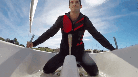 Rowing Machine Form Cute Little Boat GIF