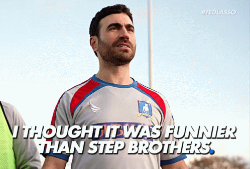 Roy Kent Ted Lasso Funnier Than Step Brothers GIF