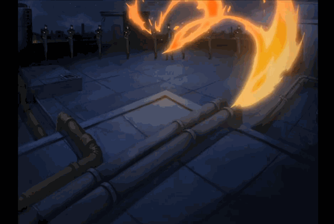 Roy Mustang Fullmetal Alchemist Raining Hard GIF