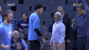 Roy Williams Talking To One Of His Player GIF