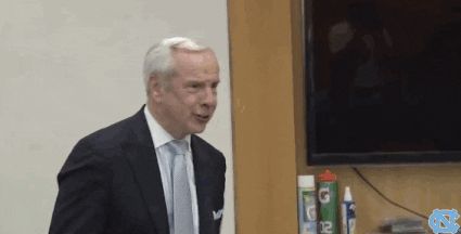 Roy Williams Cheering His Team GIF