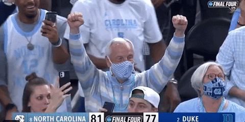Supportive Roy Williams Highlights GIF