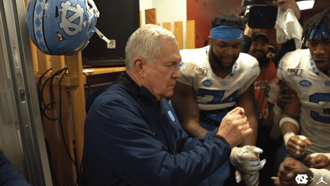Roy Williams Celebrates Championship Win GIF