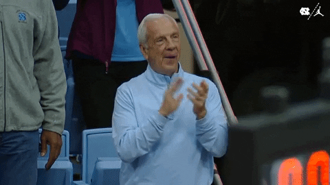 Roy Williams Clapping In Admiration GIF
