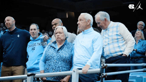 Roy Williams Thumbs Up With Fans GIF