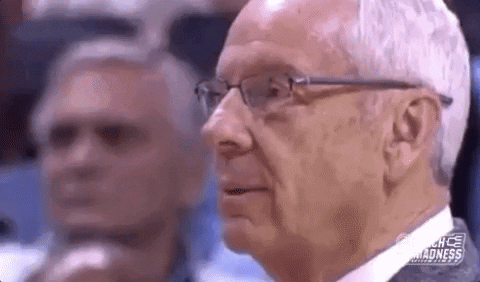 Roy Williams Serious Look GIF