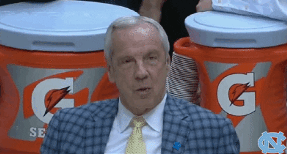 Roy Williams Chewing A Gum GIF