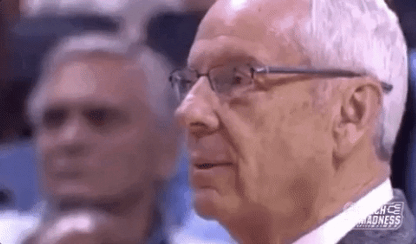 Roy Williams Serious Look GIF