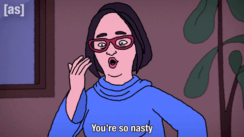 Royal Crackers You're So Nasty Girl GIF