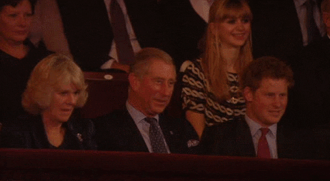 Royal Family Laughing Out Loud GIF
