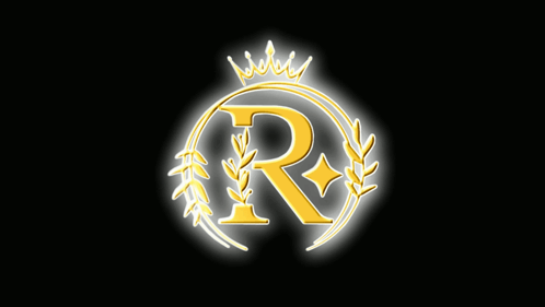 Royal Letter R Under Crown GIF