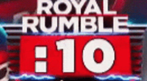 Royal Rumble Countdown In 10 GIF