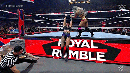 Royal Rumble Liv Morgan And Rhea Ripley GIF