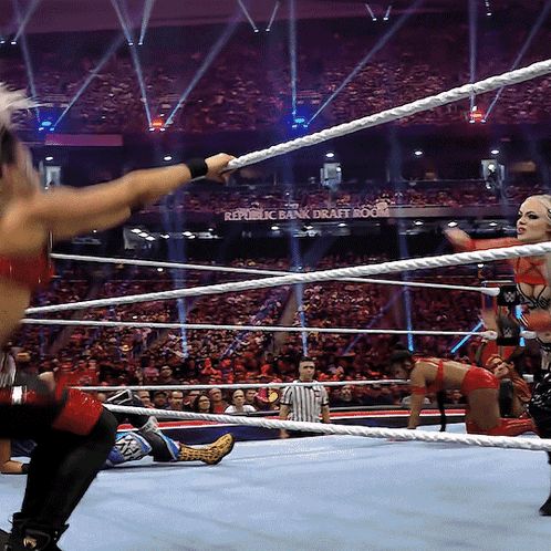 Royal Rumble Liv Morgan Punch GIF